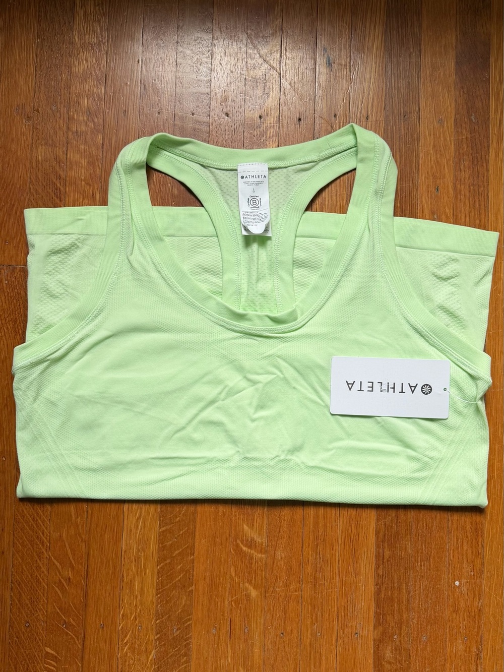 NWT Athleta Women's Momentum Seamless Tank - Picture 3 of 4